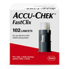 Accu-Chek FastClix Lancet, 11 Depth Settings, 30 Gauge, Preloaded Safety Drum, Track System #05360145001