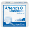 Attends® Care Moderate Absorbent Underwear, Extra Large #APV40