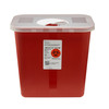 SharpSafety™ Multi-purpose Sharps Container, 2 Gallon, 10 x 7¼ x 10½ Inch #8970