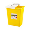 SharpSafety™ Chemotherapy Waste Container, 2 Gallon, 10 x 10½ x 7¼ Inch #8982