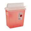 SharpSafety™ Multi-purpose Sharps Container, 2 Gallon, 12¾ x 7¼ x 10½ Inch #89651