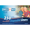 Super Absorbent Disposable Liners 4"x10" (250/CASE) (LND4250)