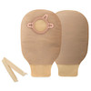 New Image™ Drainable Beige Colostomy Pouch, 9 Inch Length, Mini , 1¾ Inch Flange #18202