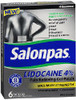 Salonpas® Lidocaine Topical Pain Relief Patch #46581083006