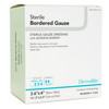 DermaRite® Gauze Adhesive Dressing, White, Sterile, 3-3/5 x 4 inch #11364