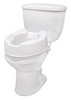 Raised Toilet Seat with Lock, Standard Seat