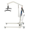 Bariatric Battery Powered Electric Patient Lift with Four Point Cradle and Rechargeable, Removable Battery