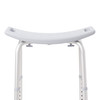 McKesson Aluminum Bath Bench Without Backrest, 15½ – 19½ Inch, Gray #146-RTL12203KDR