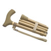 Switch Sticks® Gold Folding Cane, 32 to 37 Inch Height #502-2000-0002