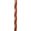 Brazos™ Twisted Oak Backpacker Handcrafted Walking Stick, 48-Inch Height, Red #602-3000-1009