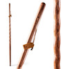Brazos™ Twisted Oak Backpacker Handcrafted Walking Stick, 48-Inch Height, Red #602-3000-1009