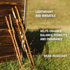 Brazos™ Twisted Oak Ergonomic Fitness Handcrafted Walking Stick, 55-Inch #602-3000-1090