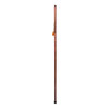 Brazos™ Traditional Straight Pine Handcrafted Walking Stick, 55-Inch, Red #602-3000-1241