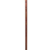 Brazos™ Traditional Straight Pine Handcrafted Walking Stick, 55-Inch, Red #602-3000-1241