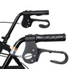 McKesson Folding Aluminum Four-Wheel Rollator, Black #146-R726BK