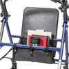 drive™ Steel Rollator with 6 Inch Wheels, Blue #R800KD-BL