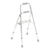drive™ Hemi Aluminum Side Step Folding Walker, 29½ – 37 Inch Height #10240-1