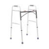 McKesson Aluminum Folding Walker, 32 – 39 Inch Height #146-10200-1