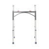 McKesson Aluminum Folding Walker, 32 – 39 Inch Height #146-10200-1