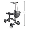 McKesson Steel Knee Walker, 31 – 40 Inch Height #146-796