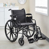 McKesson Lightweight Wheelchair, 20-Inch Seat Width #146-K320DDA-SF