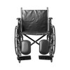 McKesson Wheelchair, 20 Inch Seat Width #146-SSP220DDA-ELR