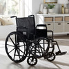 McKesson Wheelchair, 20 Inch Seat Width #146-SSP220DDA-SF