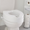McKesson Raised Toilet Seat, 4-Inch Height #146-RTL12064