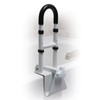drive™ Clamp-On Tub Rail, White Steel, 14½ – 17 Inch Height #RTL12036-ADJ