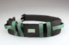Posey® Green / Black Nylon Gait Belt with Quick Release Buckle, 28 – 55 Inches #6537Q
