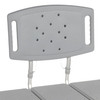 McKesson Knocked Down Bariatric Bath Transfer Bench, 18-1/4 to 23-1/4 Inch #146-12025KD-1