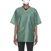 Graham Medical Short Sleeve Scrub Shirt, Green, Large #62213