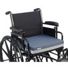 Gel E Seat Cushion, 16 in. W x 16 in. D x 3 in. H, Gel / Foam, Blue, Non-inflatable #14891