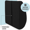DMI® Lumbar Seat Cushion, Black, 14 x 13 x 3 in. #555-7921-0200