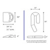 MedCline® Shoulder Relief System Bundle + Extra Cases, Large (height 5'10 and above) #1813-02