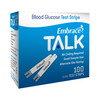 Omnis Health Embrace® Talk Blood Glucose Test Strips, 100 ct. #APX03AB0304