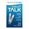 Omnis Health Embrace® Talk Blood Glucose Test Strips, 50 ct. #APX03AB0319
