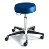 McKesson Round Pneumatic Exam Stool, Blue #81-11001LV003