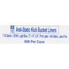 McKesson Anti-Static Kick Bucket Liners #03-5000