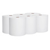 Scott Paper Towels, Hardwound, Continuous Roll, 8, White #01005