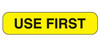 Indeed Use First Advisory Label, 1.6 x 0.4 Inch #2306