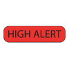 MedVision® High Alert Label, 1-7/16 x 3/8 Inch #MV02FR6981