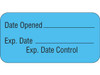 Shamrock Scientific Date Opened Advisory Label, 1.5 x 0.75 Inch #UPCR-3012