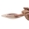 Hollister CeraPlus Skin Barrier, Pre-Cut Extended Wear, Tape Border #11905
