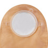 Natura® + Two-Piece Drainable, Tail Closure Transparent Ostomy Pouch, 12 Inch Length, 2¾ Inch Flange #416422