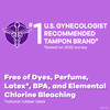 Tampax® Radiant Tampons, Regular, 14 ct. #07301071306