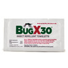 BugX® 30 Insect Repellent Towelettes with DEET #12644