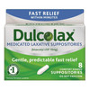 Dulcolax® Medicated Laxative Suppositories #68142102102