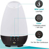 HealthSmart Ultrasonic Essential Oil Humidifier Diffuser #40-500-190