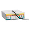 CanDo® Low Powder Exercise Resistance Tubing, Black, 100 Foot Length, X-Heavy Resistance #10-5525